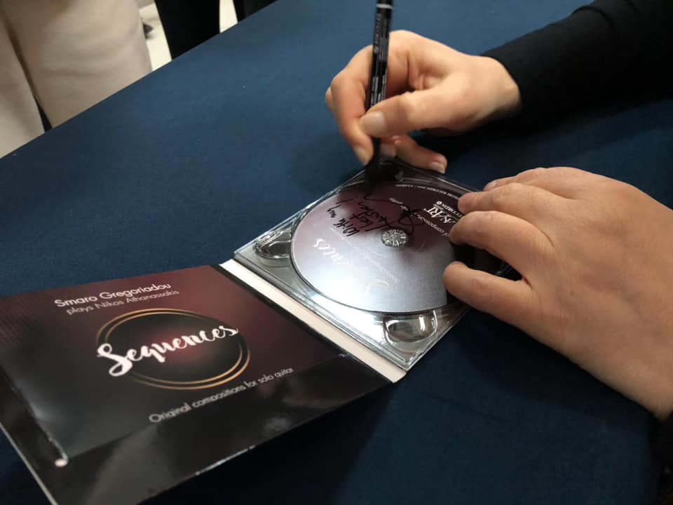 Smaro Gregoriadou signs CD Album: 